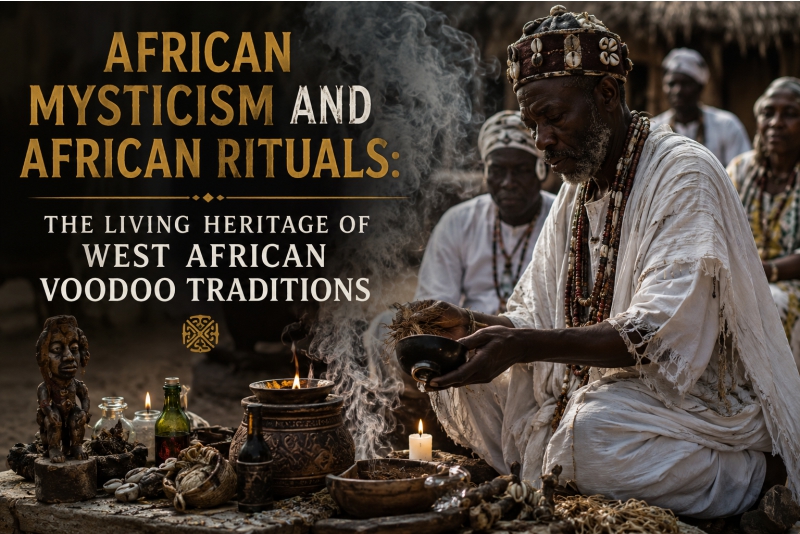 African Mysticism and African Rituals: The Living Heritage of West African Voodoo Traditions