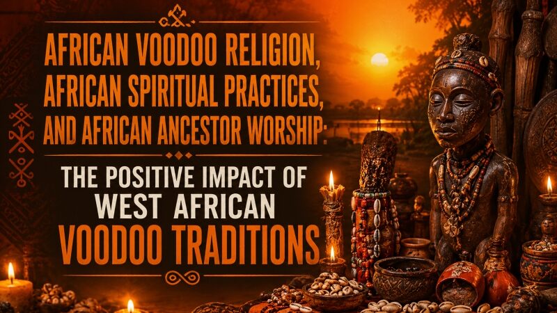 African Voodoo Religion, African Spiritual Practices, and African Ancestor Worship: The Positive Impact of West African Voodoo Traditions
