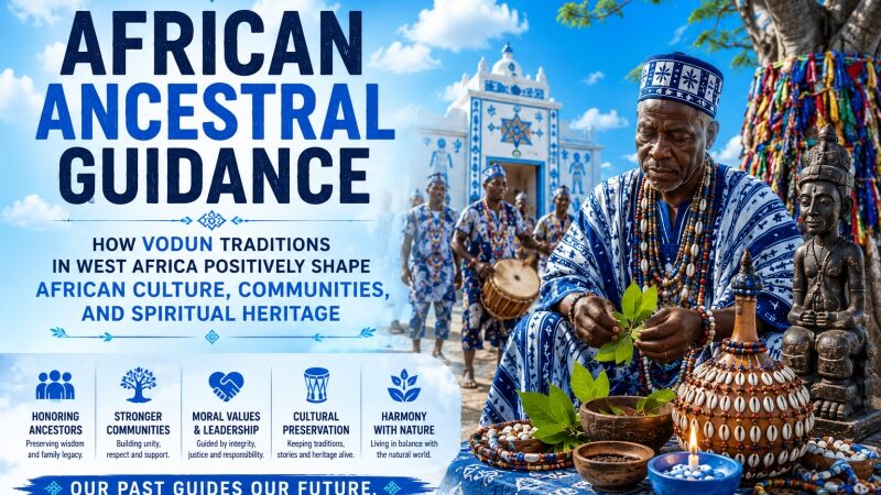 African Ancestral Guidance: How Voodoo Traditions in West Africa Positively Shape African Culture, Communities, and Spiritual Heritage