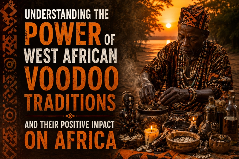 African Voodoo, African Spirituality, and African Ancestor Worship: Understanding the Power of West African Voodoo Traditions and Their Positive Impact on Africa
