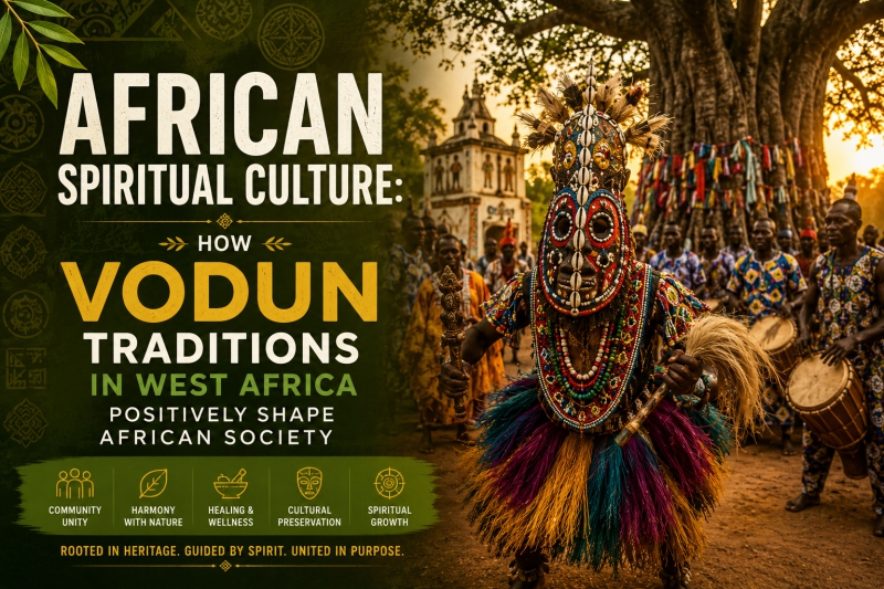 African Spiritual Culture: How Vodun Traditions in West Africa Shape Society